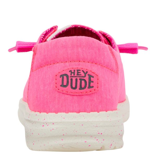 Wendy Stretch Canvas - Neon Pink