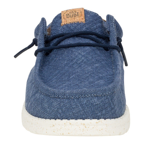 Wally Palm Jute - Navy Blazer/Chili Red