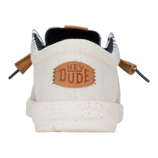 Wally Funk Seersucker - Princess Blue/Wood Ash