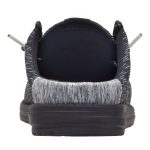 Wally Slip Jersey Jacquard - Black/Monument Grey