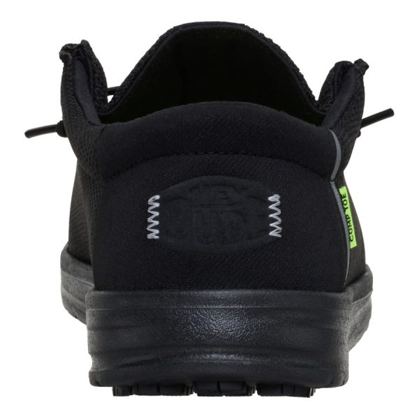 Wally Work Comp Toe - Black/Black
