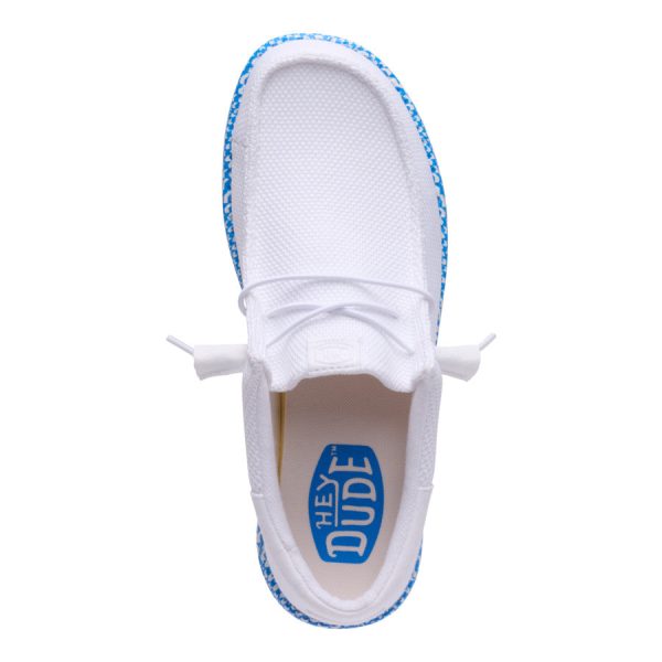 Wally Funk Warped Geo - White/Brilliant Blue